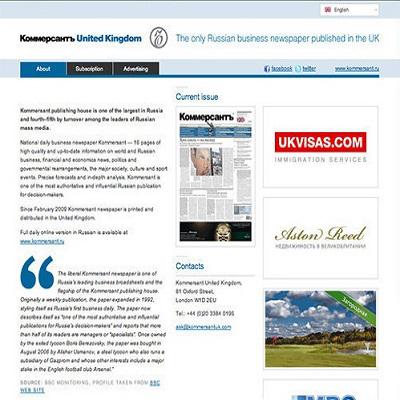 Kommersant.uk.com Kommersant.uk.com